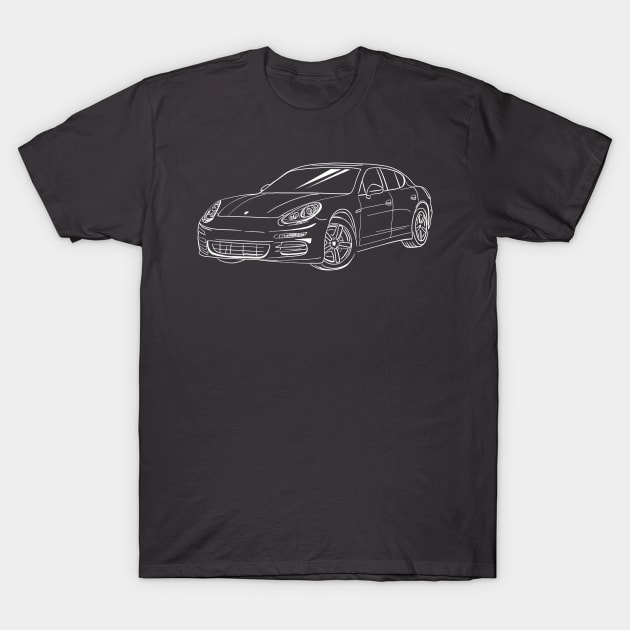 Porsche Panamera T-Shirt by Aurealis